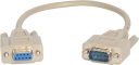RS-232 Data Cable, DB9 Socket (Female) to DB9 Pin (Male) 
