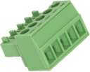 16 to 30 AWG Green Connector Plug