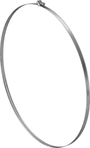 Quick-Opening, Worm-Drive Stainless-Steel Hose Clamp