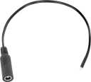 DC Power Cable, Barrel Plug to Pigtail Converter