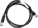 24 AWG Extension Cable with Eight-Pin to Eight-Pin M12 Connectors