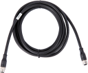 24 AWG Extension Cable with Five-Pin to Eight-Pin M12 Connectors