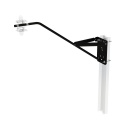 Pile Mount Arm (matte black finish)