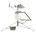 SunScout generic station (back view), shown with all typical kits and recommended sensors