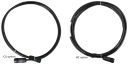 CPI Non-Armored Communications and Power Cable with UTSX Eight-Pin Socket Connector