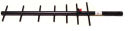 800 MHz 9 dBd Directional Antenna with Mounting Hardware