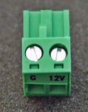 2-Pin Screw Terminal Plug Connector