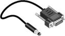 Field Power Cable, CS I/O to 12 Vdc Barrel Plug