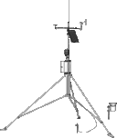 10-foot Galvanized-Steel Instrument Tripod