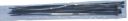 UV-Resistant 8 in. Cable Ties (quantity of 12)