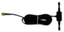 900 MHz 1 dBd Omnidirectional Dipole Antenna with Adhesive Mount
