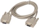 Null Modem Cable, 9-Pin Socket (Female) to 9-Pin Socket (Female) 