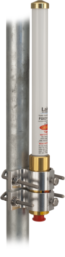 800 MHz/0 dBd and 1.9 GHz/3 dBd Omnidirectional Cell Antenna with Mounting Hardware