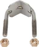 U-bolt with Saddle Bracket and 2 Nuts