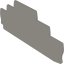 End Cap and Separator for 27478 or 27479 DIN-Rail Connector