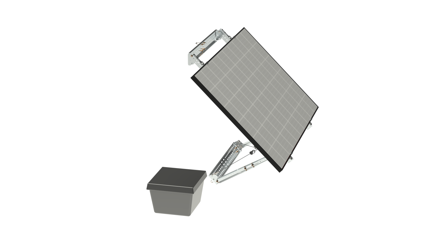 SunScout accessory kit for powering station in the majority of climes