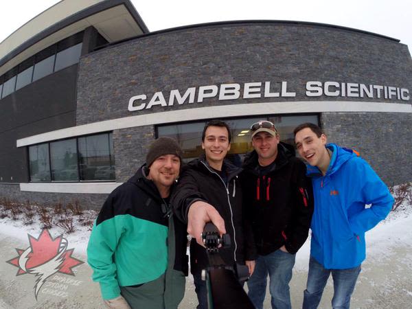 Prairie Storm Chasers visit Campbell Scientific