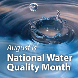 八月是国家水质月份