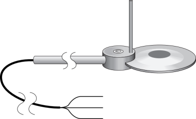 NR-LITE2-L net radiometer with rod to deter birds