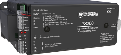 power supply with charge regulator