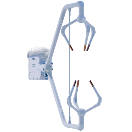 CSAT3BH Anémomètre sonique 3-D chauffé avec électronique intégrée avec givre/neige