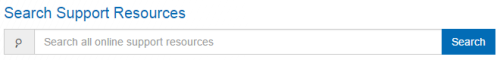 Search Support Resources