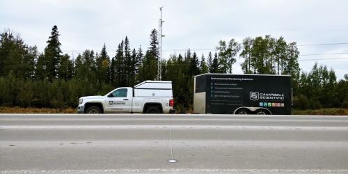 Traditional Road Weather Information System Installation