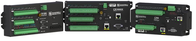 CR1000, CR1000X, and CR6 dataloggers