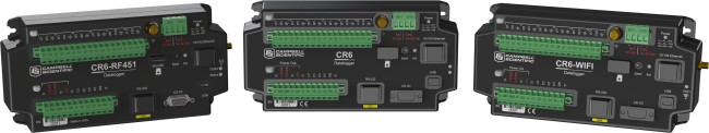 CR6-RF451, CR6, and CR6-WIFI