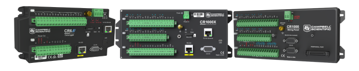 CR16, CR1000X和CR1000数据记录器