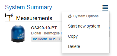 System Options