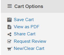Cart Options