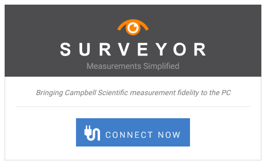 Surveyor connect screen