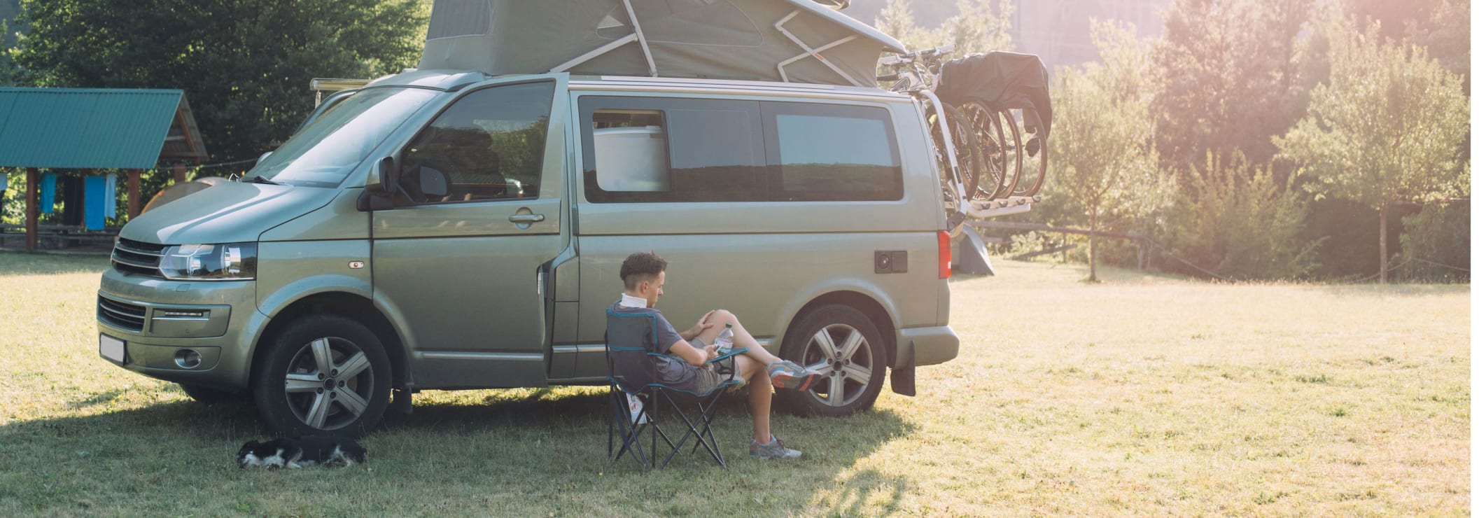 Dezentraler Campingplatz