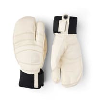 Hestra Fall Line 3 Finger Glove - Almond White/Almond White