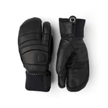 Hestra Fall Line 3 Finger Glove - Black/Black