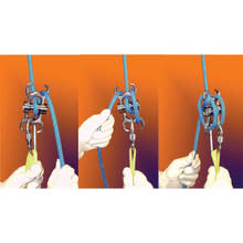 Can be rigged for rappelling or lowering