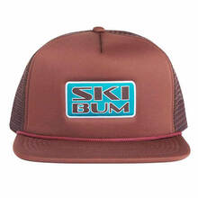 Ski Bum Trucker Hat - Cola