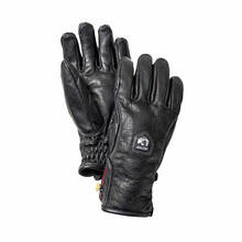 Hestra Furano Swisswool Leather Glove - Black