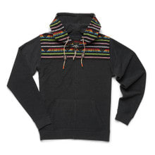 Howler Brothers Shaman Hoodie - Antique Black/Kwanti Jacquard