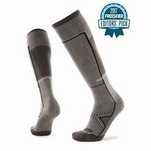 Le Sock Snow Light Ski Sock - Grey (Closeout)