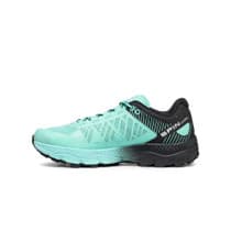 Scarpa Women's Spin Ultra Running Shoe - Aruba Blue/Black - Side