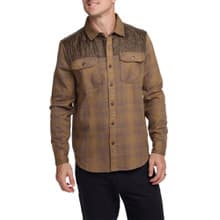 Howler Brothers Quintana Quilted Flannel - Swamp