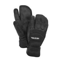 Hestra Vertical Cut Czone 3 Finger - Black/Black