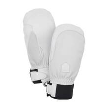 Hestra Women's Army Leather Patrol Mitt - Ivory