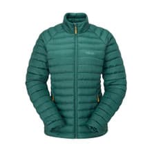 Women's Microlight Down Jacket - Green Slate