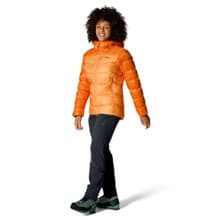 Women's Neutrino Pro Down Jacket - Dark Melba - Model