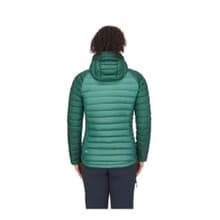 Women's Microlight Alpine Down Jacket - Green Slate/Eucalyptus - Back