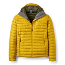 Microlight Alpine Men's Down Jacket - Dark Pollen