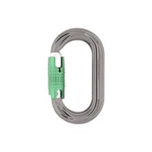 PerfectO Carabiner - Locksafe, Green/Titanium